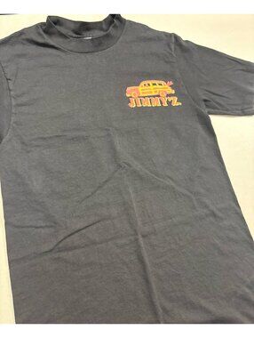 Vintage 1990 Jimmy’Z Breakdown T-Shirt Woody Wagon Surf Sz S USA